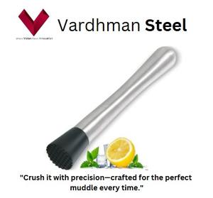 Muddle en acier inoxydable avec capuchon en plastique, Smash Master, Muddle Pro, Crush Craft, Mix Muddle, Smash Grip, Muddle Max - Product Image 2