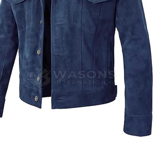 เสื้อแจ็คเก็ตทรัคเกอร์ลำลองน้ำหนักเบาสำหรับผู้ชาย ชุดใส่สบายสำหรับการเดินทางและสไตล์สตรีท - Product Image 5