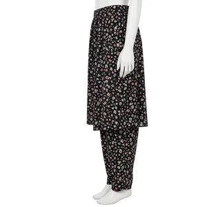 Pantalons pour femmes en tissu polyester premium imprimé numérique uni, antistatique, confortable, décontracté, mode quotidienne, pantalons pour femmes M - Product Image 4