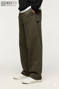 กางเกงกีฬาแบบผูกเชือกสำหรับผู้ชายกางเกงวิ่งแบบโอเวอร์ไซส์ฮิปฮอปผ้าฝ้ายระบายอากาศได้ดีกางเกงวิ่งสำหรับผู้ชาย - Product Image 4