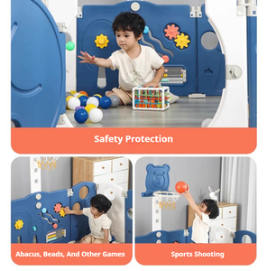Fácil configuración Desmontar Corralito para bebés para gemelos <span class=keywords><strong>Europa</strong></span> Fácil plegable Juego de corralito para bebés - Product Image 4