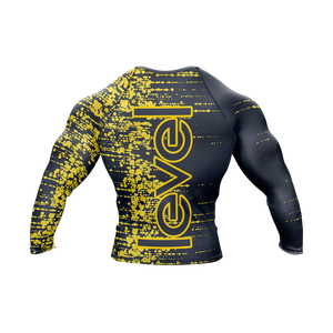 Camisetas de compresión de manga larga Rash Guard para hombre, camisa de gimnasio de secado rápido personalizada para hombre, camisa Bjj Mma Rash Guard - Product Image 2