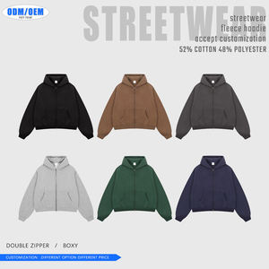 Sweats à capuche épais 400 GSM qualité supérieure sweats unisexes chauds durables confortables vêtements décontractés prix d'usine approvisionnement - Product Image 3