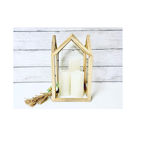 Pot de lanterne à bougie en bois de la meilleure qualité à un prix raisonnable Lanterne à bougeoir en bois Produit le plus vendu - Product Image 4