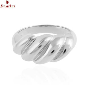 Solide 925 Sterling Silver Beautiful Heart Rings Fine Jewelry Plain Heart Shape Cadeau de mariage Prêt Stock Toe Ring Accessoires - Product Image 5