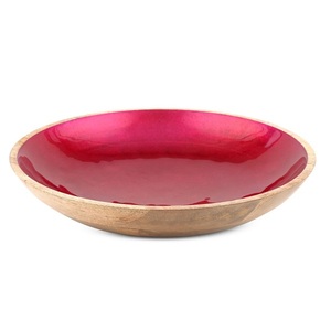 Cantidad a granel Utensilios de cocina Vajilla Mesa Vajilla Decoración de la cocina del hogar Cuencos para servir alimentos Cuenco de madera hecho a mano para la venta - Product Image 4