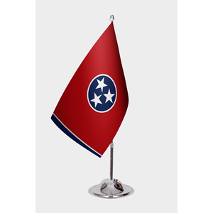 Drapeau personnalisé du Tennessee pour l'impression numérique sur tissu, mât en aluminium, bannières en soie, polyester et plastique sur mesure - Product Image 1