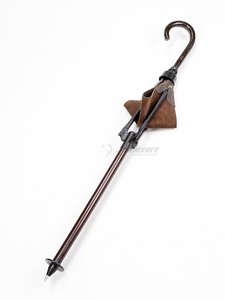 Lightweight aluminum walking <b>stick</b> adjustable cane with anti slip base comfortable grip ideal for travel seniors mobility - Product Image 2