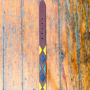 Mencia Ceinture de polo de luxe pour hommes 100% cuir véritable fil cireux boucle en laiton massif personnalisable Style décontracté écologique - Product Image 6