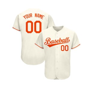 Camiseta de béisbol transpirable estilo callejero hecha a medida para hombre, uniforme de béisbol deportivo de nueva tendencia al por mayor Unisex - Product Image 4