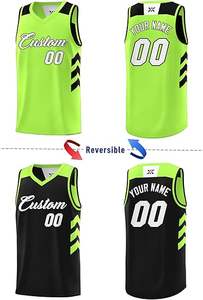 Venta al por mayor BSCI personalizado XS tamaño baloncesto Jersey transpirable ropa deportiva de moda sublimación técnica más tamaño impreso - Product Image 3