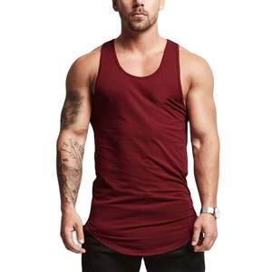 Débardeurs Muscle Fit pour hommes pour l'entraînement sportif et la course à pied Logo personnalisé Vente en gros de vêtements de musculation - Product Image 1