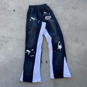 กางเกงวอร์มผ้าซักได้สำหรับผู้ชายกางเกงวิ่งจ็อกเกอร์ผ้าปะติดแบบปรับแต่งได้ - Product Image 4