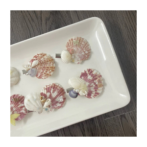 Beautiful Seashell <b>Hair</b> Clip Lovely Seashell <b>Hair</b> Clip Cute Summer Handmade <b>Hair</b> Clip Stylish Seashell <b>Hair</b> Clip Made in Vietnam - Product Image 4