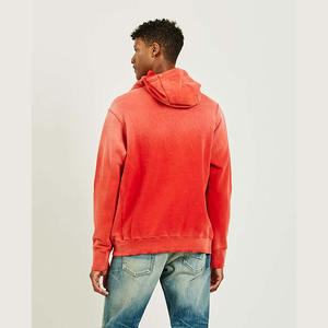 Sudadera con Capucha de Forro Polar de Corte Cuadrado, Resistente al Desgaste por el Sol en Invierno, Fabricada en Pakistán, Impresión Digital de Alta Calidad, Lavada a la Piedra, Teñida Lisa - Product Image 2