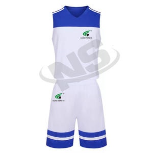 Uniforme de baloncesto de secado rápido para hombre, 100% de poliéster, diseño de logotipo personalizado, ropa deportiva, kit de equipo OEM, precio al por mayor - Product Image 1