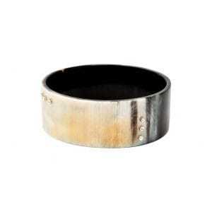 2025 Ladies <b>Fashion</b> Jewelry from India Natural Horn <b>Cuff</b> <b>Bracelet</b> and Necklace Set for Wedding and Party Wear - Product Image 4