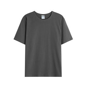 Fabricantes de ropa al por mayor impresión personalizada logotipo gráfico o-cuello hombres camiseta de gran tamaño peso pesado camisetas para hombres - Product Image 1