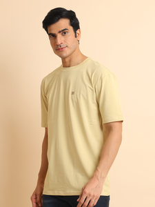 Venta caliente básica Oversize media manga Camiseta cuello cómodo uso diario elegante estampado patrón 100% algodón Casual para Look - Product Image 4