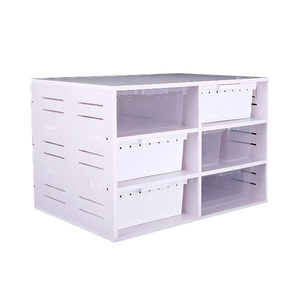 Sistema Modular de Almacenamiento para Reptiles al por Mayor, Compatible con Contenedores de Plástico Comunes, Expandible, Resistente y Apilable, para Serpientes Pitón Bola - Product Image 1