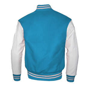 Top-Venta de OEM al por mayor de los hombres Letterman chaquetas de diseño personalizado con el logotipo de la chaqueta de cuero de moda - Product Image 2