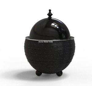 จานอุ่นอาหารหรูหราสีดำทนทานมีสไตล์ชามเสิร์ฟสำหรับสลัดพาสต้าและเครื่องใช้บนโต๊ะอาหารสุดหรูสำหรับการรับประทานอาหารและกิจกรรม - Product Image 1