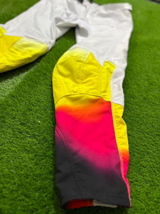 Pantalones de moto de carreras de cross unisex, pantalones de tela elástica para moto de cross, pantalones transpirables de cuero hasta la rodilla, directo de fábrica, venta al por mayor, estampado - Product Image 3