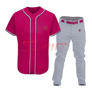 Venta al por mayor de fábrica, uniformes de béisbol para hombres, conjuntos de ropa deportiva personalizada de alta calidad, recién llegados, talla grande, sublimación, transpirable - Product Image 6