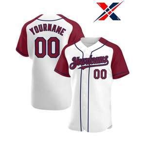 Camiseta de béisbol personalizada de 100% poliéster para ropa de adulto Unisex característica transpirable colores personalizados logotipo NOMBRE DEL EQUIPO INCLUIDO - Product Image 1