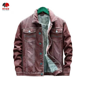 Chaqueta Vaquera para Hombre, Logotipo Personalizado, OEM y ODM, Tela Vaquera Premium, Ropa Casual, Venta al por Mayor de Fábrica - Product Image 2