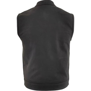 Chaleco de Cuero para Hombre, Diseño Nuevo 2025, con Botones en la Parte Delantera, Prenda Exterior Cortavientos para Otoño, para Uso en Clubes/Equipos - Precio Razonable - Product Image 6