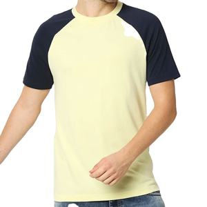 T-shirt 100% coton pour hommes coupe ample imprimé pas cher prix hommes Simple couleur unie respirant confortable t-shirt décontracté - Product Image 5