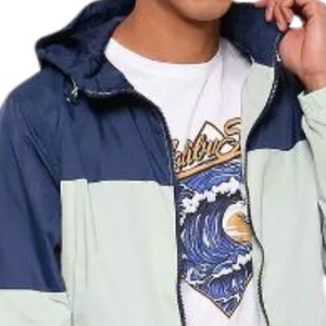 Chaqueta cortavientos de poliéster de talla grande personalizada para hombre para Primavera, ropa de verano impermeable para exteriores con decoración bordada - Product Image 2