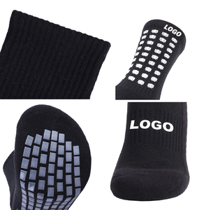 Venta caliente personalizado agarre calcetín Logo fútbol transpirable hombres jóvenes grueso Atlético antideslizante fútbol calcetines al por mayor agarre Deporte Calcetines - Product Image 5