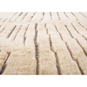 Abstract <b>Wool</b> Hand Knotted Rugs LCA-1533 Thyme Beige <b>Brown</b> for Living Hallway Entryway Bedroom-Rectangle Puzzle Puzzle Carpet - Product Image 3