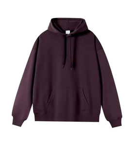 Sweat-shirts confortables pour hommes, lavage à l'acide, automne-hiver, premium, 100% coton, broderie unie, teinture unie, écologique, respirant, séchage rapide - Product Image 5