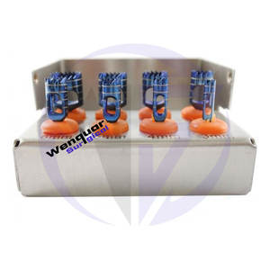 Kit de Cirugía de fresa de trefina Dental quirúrgica de alta calidad, 8 Uds., taladros de implante de titanio con soporte para uso profesional - Product Image 1