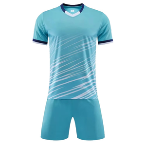 Ensemble de vêtements de football personnalisables à séchage rapide de qualité supérieure Kits de football pour jeunes de haute qualité uniformes de football pour hommes en gros - Product Image 6