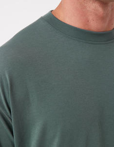 Camisetas de Gimnasio Transpirables de Secado Rápido para Verano, 100% Algodón Tejido, Holgadas, con Hombros Caídos, Talla Grande - Product Image 2