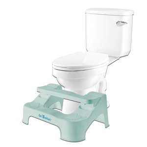 Dr.Toilet Siège de toilette physiologique au design traditionnel avec système de drainage, soulagement naturel de la constipation et des hémorroïdes, facile à nettoyer - Product Image 1