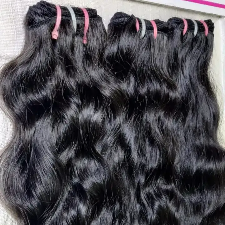 Principais Fornecedores Jerry Hairs cutícula cabelos alinhados Indiano Unprocessed Virgem Extensão Do Cabelo Humano Aparência Natural