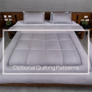 Designer Cotton Far Infrared Quilted Charcoal Fiber <b>400</b> <b>Thread</b> <b>Count</b> Duvet Set - Product Image 6