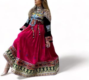 ชุดแมกซี่เดรส Maxi รุ่นล่าสุดชุดเดรส Maxi frock ปักลายเสื้อผ้าแต่งงาน afghani pathani kuchi ชุดเดรส Maxi - Product Image 2