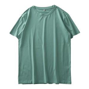 Camiseta informal de ajuste regular de algodón 100% para hombre con logotipo personalizado transpirable y ecológico - Product Image 5