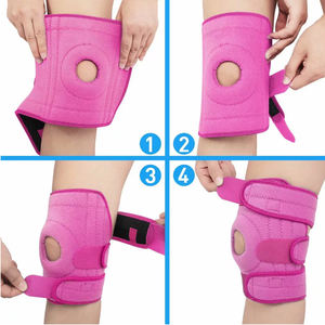 Genouillère en néoprène de haute qualité pour la musculation, l'entraînement en salle de sport, service OEM, taille XXL, design respirant FITRYDER - Product Image 4