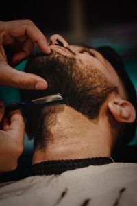 Straight Razor Stainless Steel Blade Stainless Steel Handle Single Blade for <b>Men</b> Body <b>Bikini</b> Face Barber Shop Use - Product Image 3