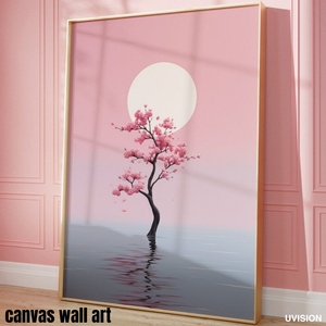 Impression UV personnalisée de haute qualité sur toile pour la décoration de la maison, de l'hôtel, du restaurant, du bureau et de la salle d'exposition - Product Image 2