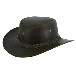 Sombreros de vaquero de cuero unisex con el mejor diseño hecho a medida, material de alta calidad de secado rápido, tendencia superior, elegante sombrero de vaquero de cuero personalizado - Product Image 2