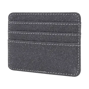 Portacarte e Porta Banconote Sostenibile in Pelle Riciclata Polverara - Product Image 1