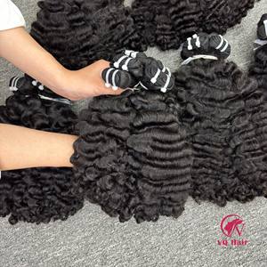 Top vente 100% cheveux vietnamiens bruts non transformés birmans bouclés pour la trame de génie cheveux humains 1B couleur meilleur prix Top cheveux - Product Image 1